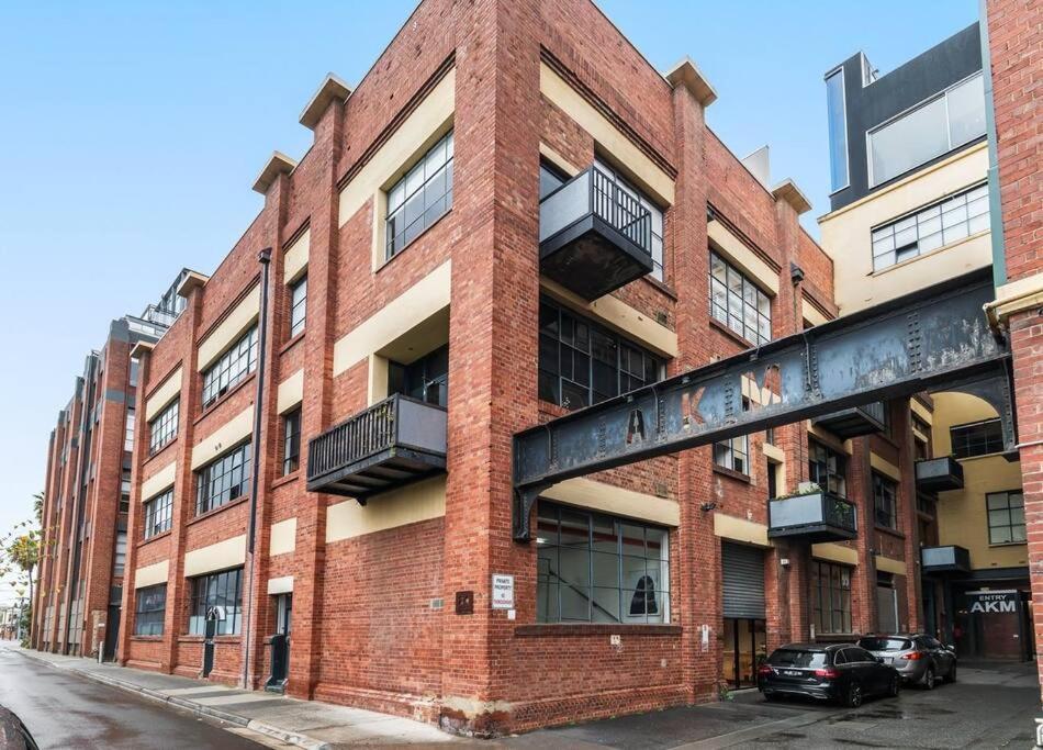 Cool Richmond Warehouse Townhouse 3Br 2Bth Leilighet Melbourne Eksteriør bilde