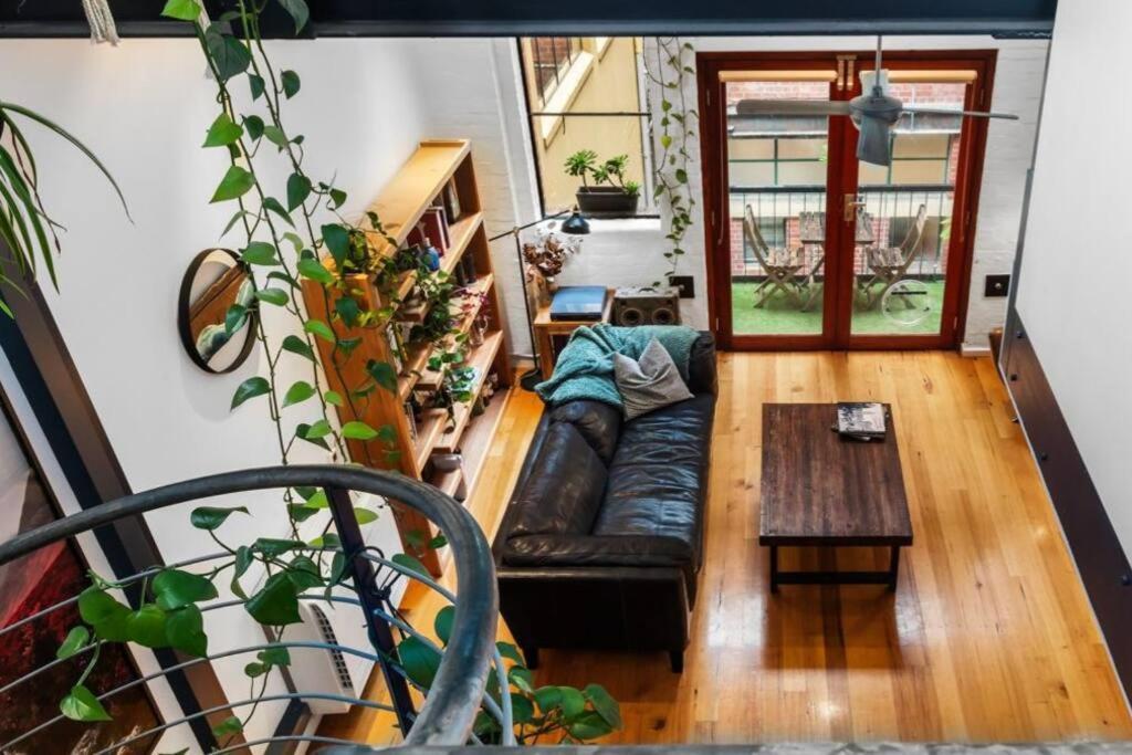 Cool Richmond Warehouse Townhouse 3Br 2Bth Leilighet Melbourne Eksteriør bilde