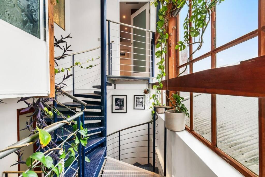 Cool Richmond Warehouse Townhouse 3Br 2Bth Leilighet Melbourne Eksteriør bilde